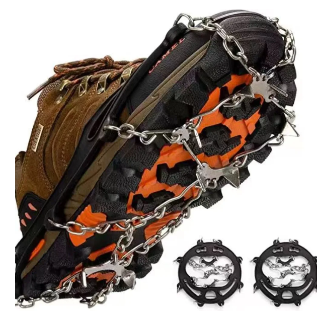 Kraftige snekæder til sko